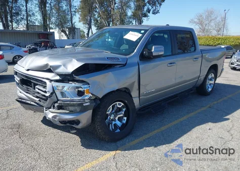 2021 Ram 1500 Big Horn/Lone Star из США, поврежденный, VIN 1C6SRFFT4MN688152